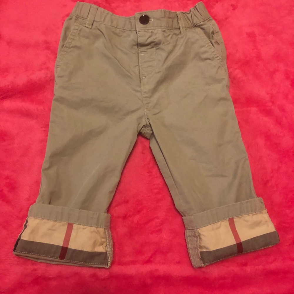 Little boy Burberry pants 18 months